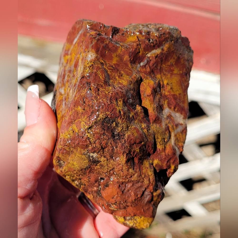 Natural Rough Jasper Stone - Picture 6 of 8